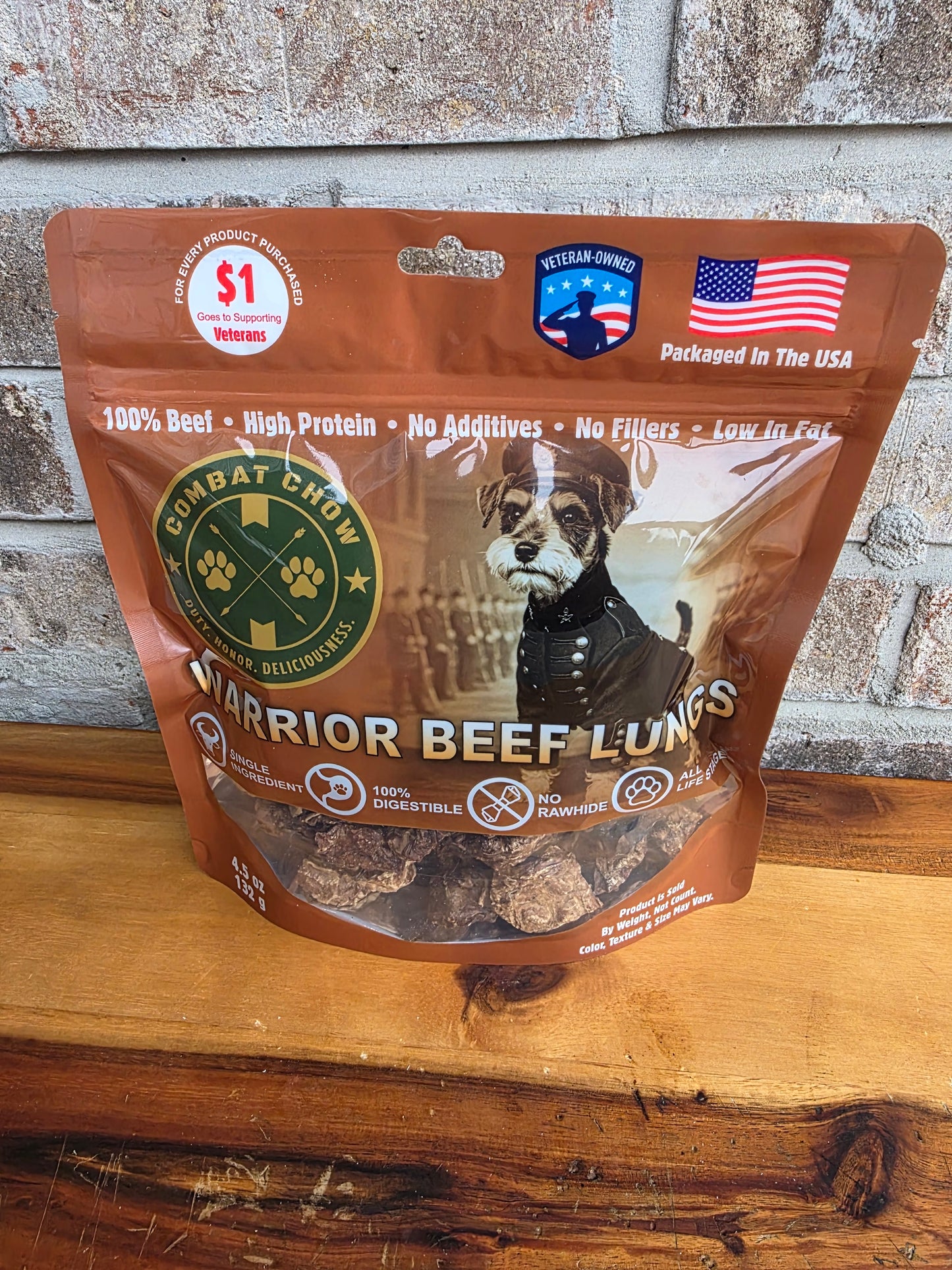 WARRIOR BEEF LUNGS - 4.25 OZ