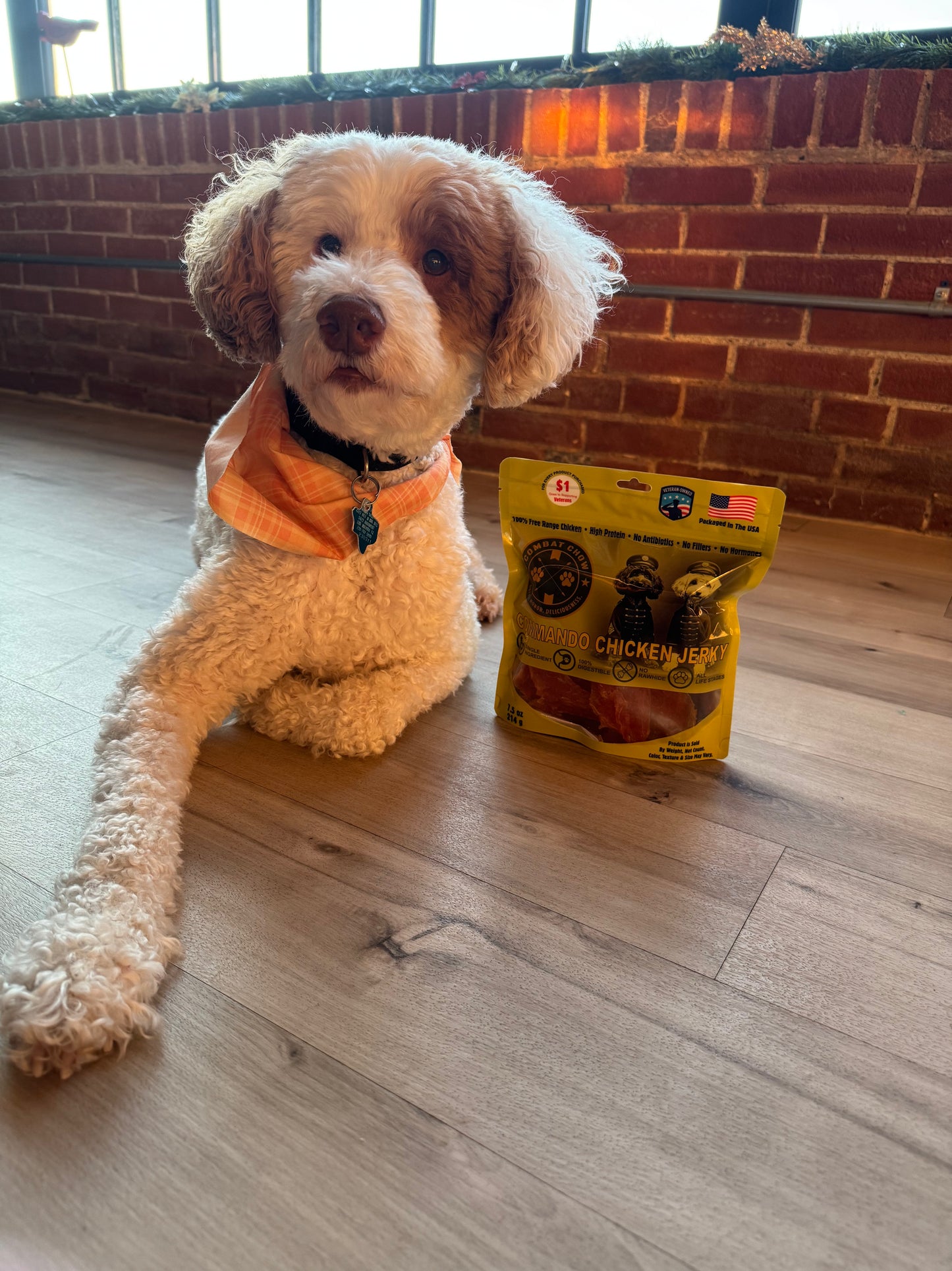 COMMANDO CHICKEN JERKY - 7.5 OZ